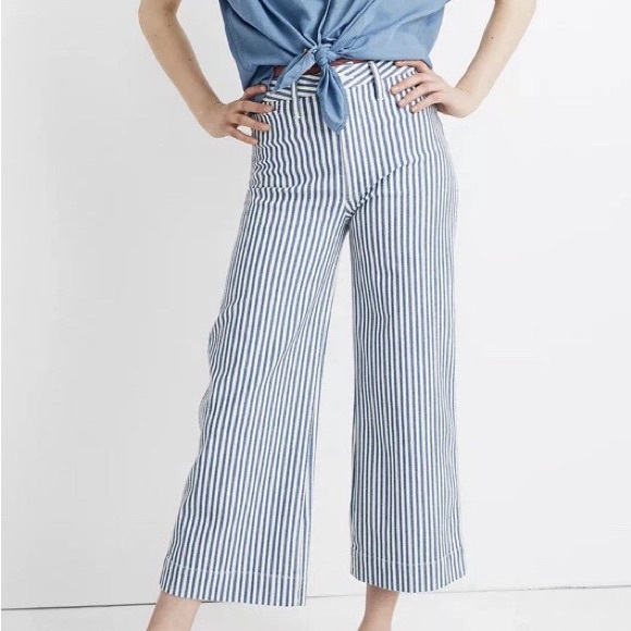 Madewell Pants - Madewell Emmett Wide-Leg Pants